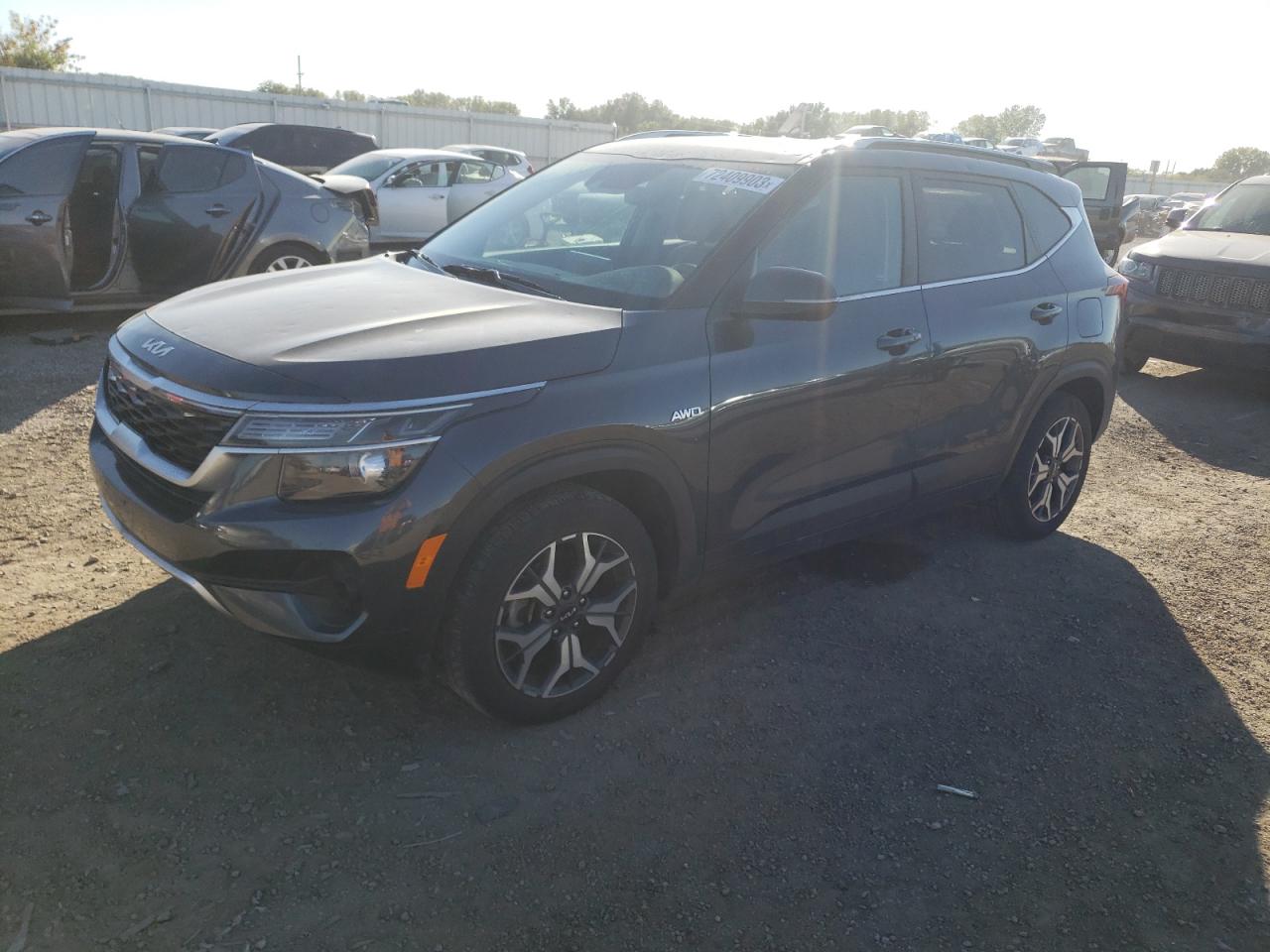 2022 KIA SELTOS EX VIN:KNDERCAAXN7279704