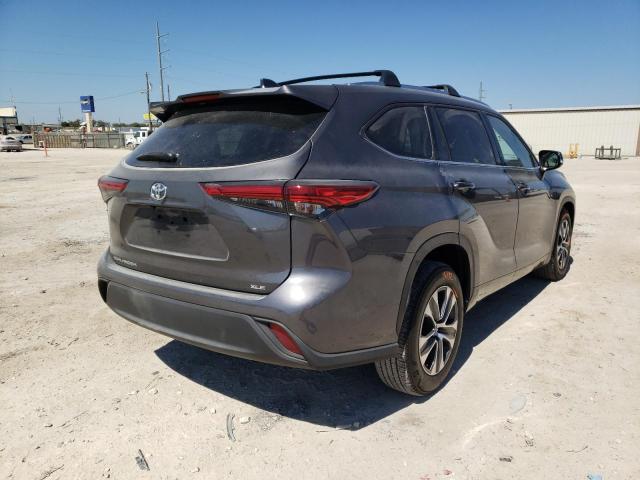 2021 TOYOTA HIGHLANDER XLE VIN: 5TDHZRAH0MS055276