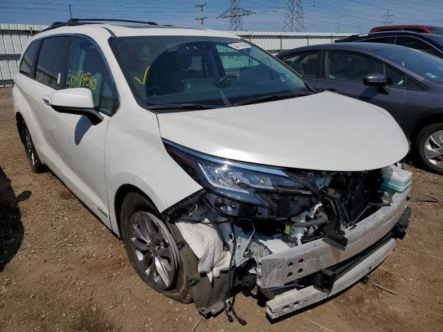 2021 TOYOTA SIENNA XLE VIN: 5TDJRKEC3MS040701