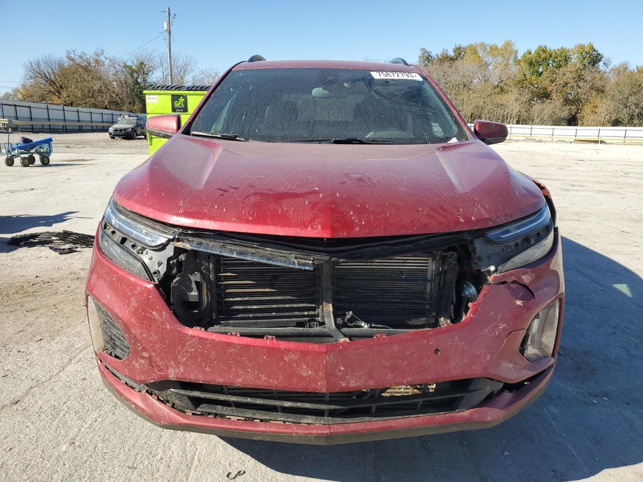 2023 CHEVROLET EQUINOX RS VIN:3GNAXMEG9PS129944