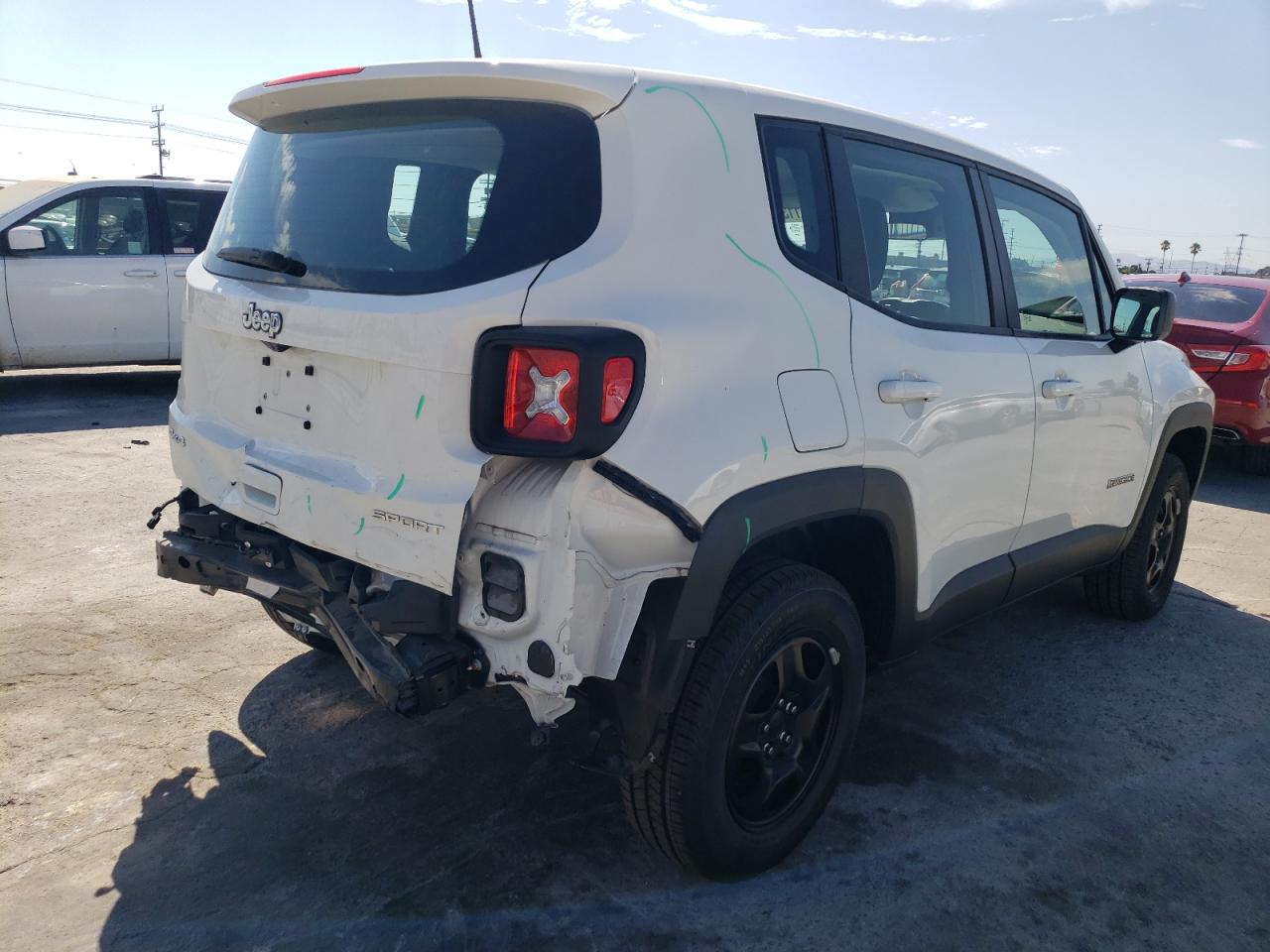 2022 JEEP RENEGADE SPORT VIN:ZACNJDA14NPN50379