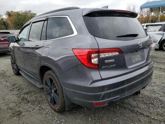 2021 HONDA PILOT SE VIN: 5FNYF6H28MB029151