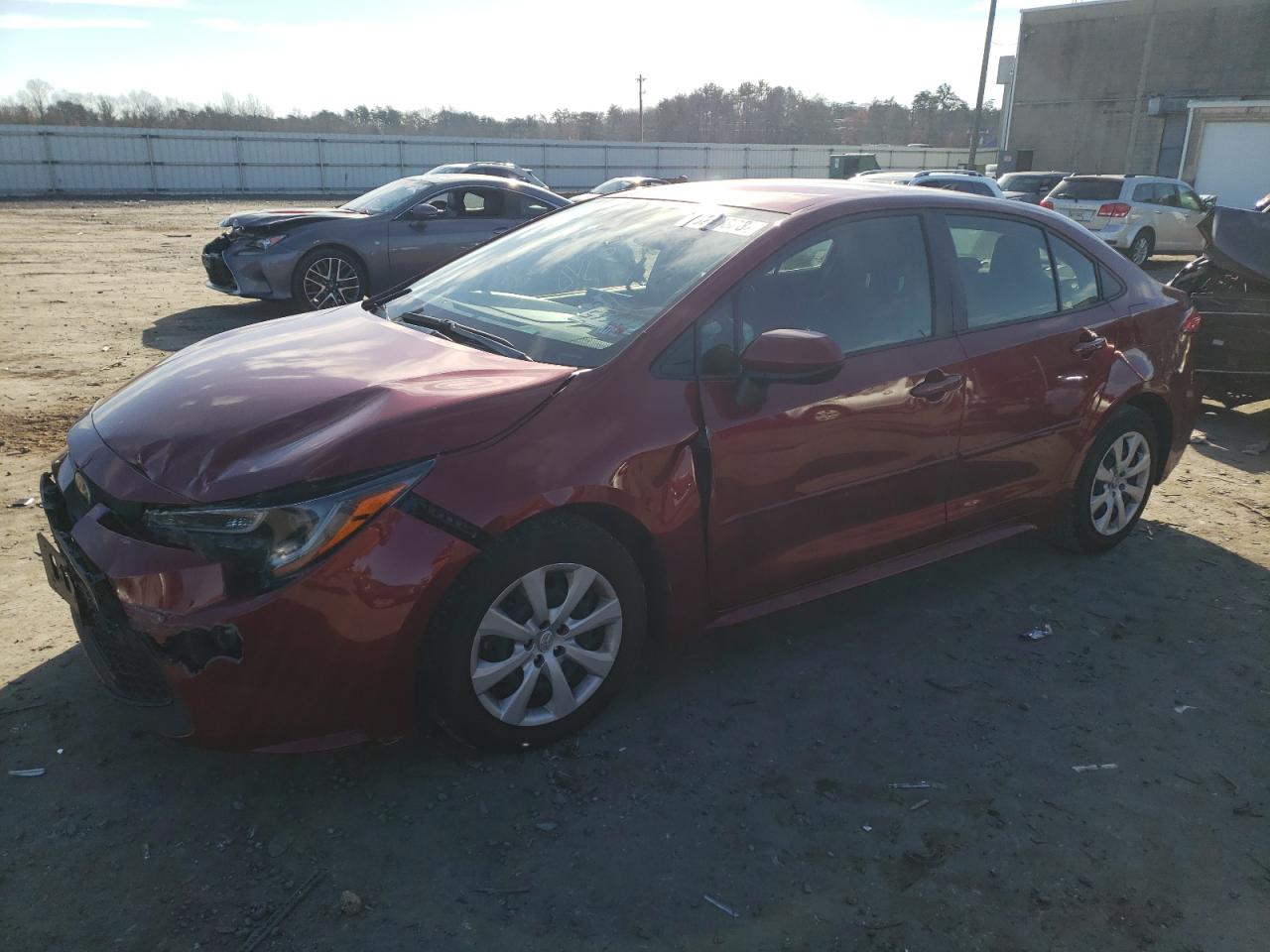 2022 TOYOTA COROLLA LE VIN:JTDEPMAE9NJ230138