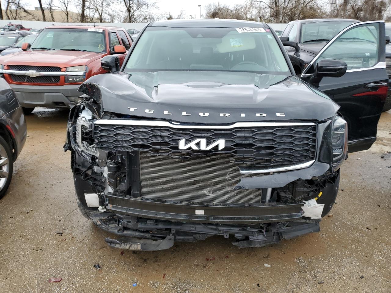 2022 KIA TELLURIDE LX VIN:5XYP24HCXNG238843