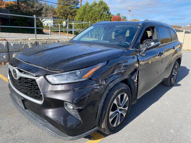 2021 TOYOTA HIGHLANDER XLE VIN: 5TDGZRAH1MS048154
