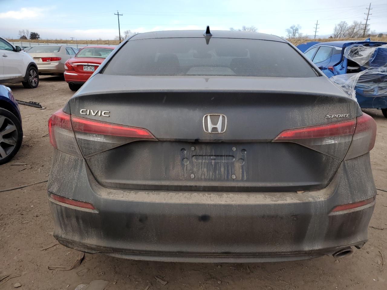 2022 HONDA CIVIC SPORT VIN:2HGFE2F51NH587307