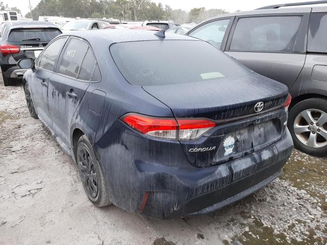 2021 TOYOTA COROLLA LE VIN: JTDEPMAE4MJ155203