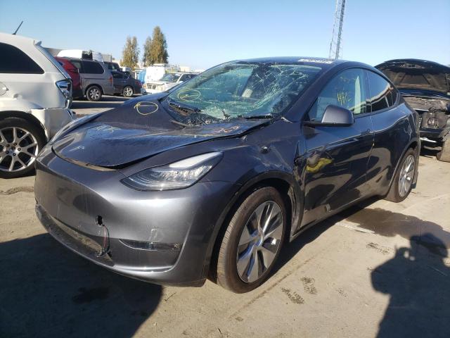 2021 TESLA MODEL Y VIN: 5YJYGDEE0MF093488