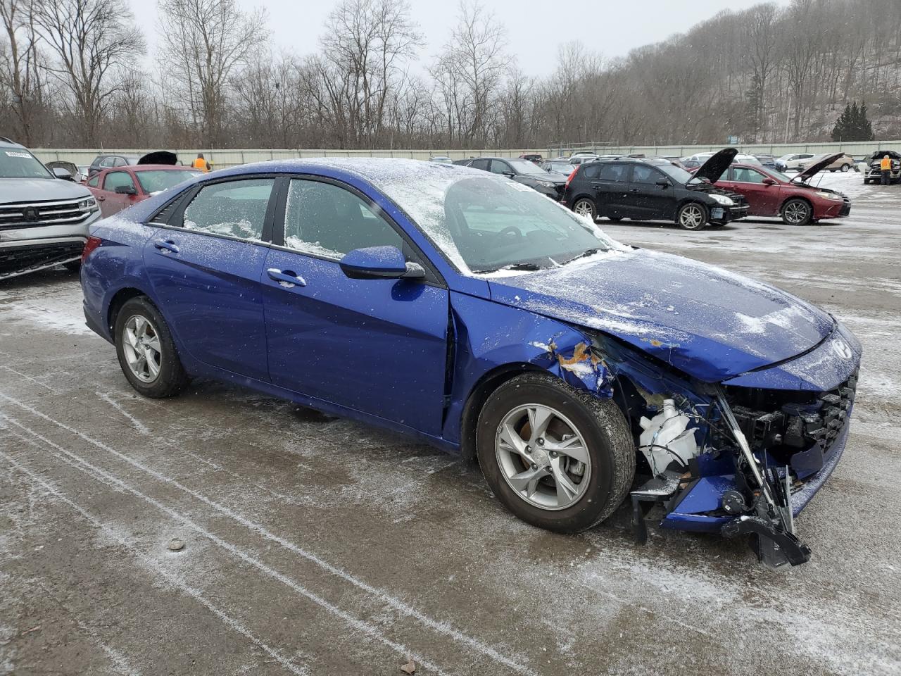 2022 HYUNDAI ELANTRA SE VIN:KMHLL4AG9NU359625