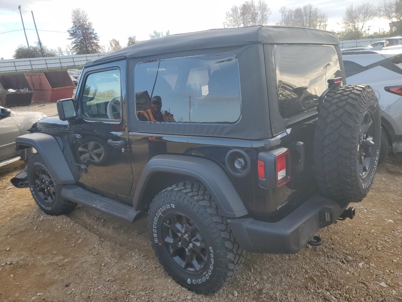 2022 JEEP WRANGLER SPORT VIN:1C4GJXAG3NW230684