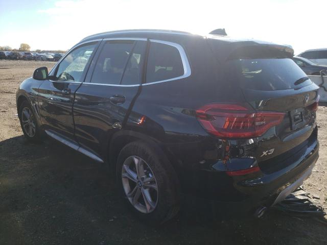 2021 BMW X3 XDRIVE30I VIN: 5UXTY5C09M9F50587