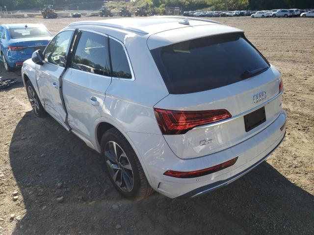 2021 AUDI Q5 PREMIUM PLUS VIN: WA1BAAFY3M2101806