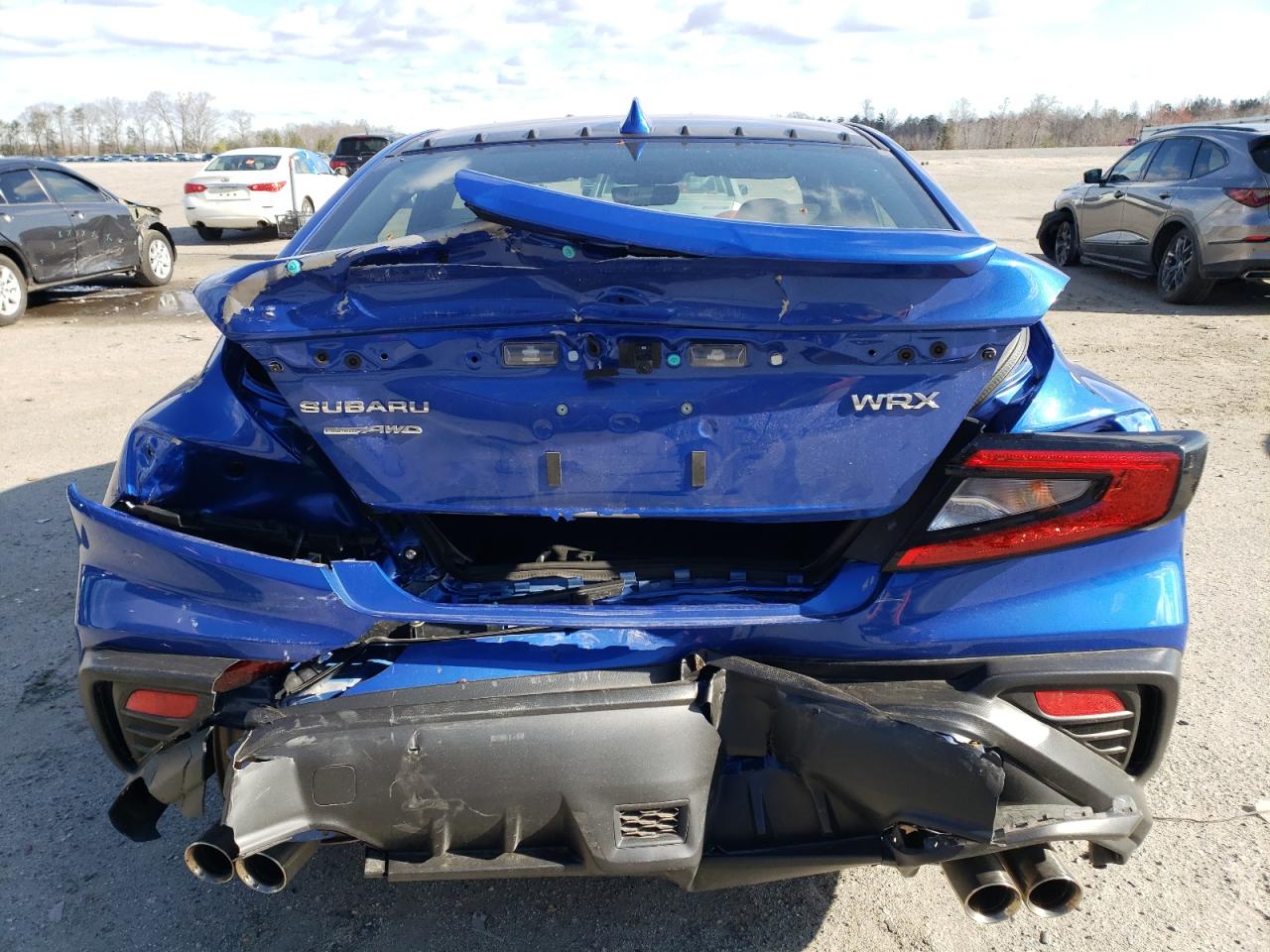 2022 SUBARU WRX LIMITED VIN:JF1VBAL62N9014626