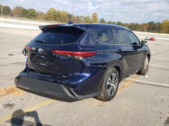 2021 TOYOTA HIGHLANDER XLE VIN: 5TDGZRAH3MS083326