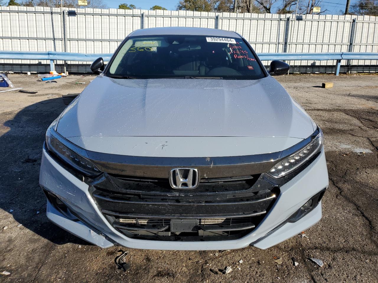 2022 HONDA ACCORD SPORT SE VIN:1HGCV1F46NA016463