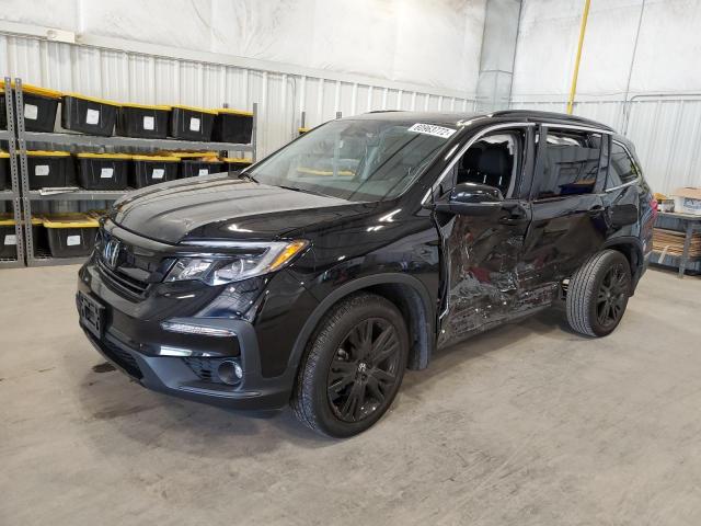 2021 HONDA PILOT SE VIN: 5FNYF6H26MB077764