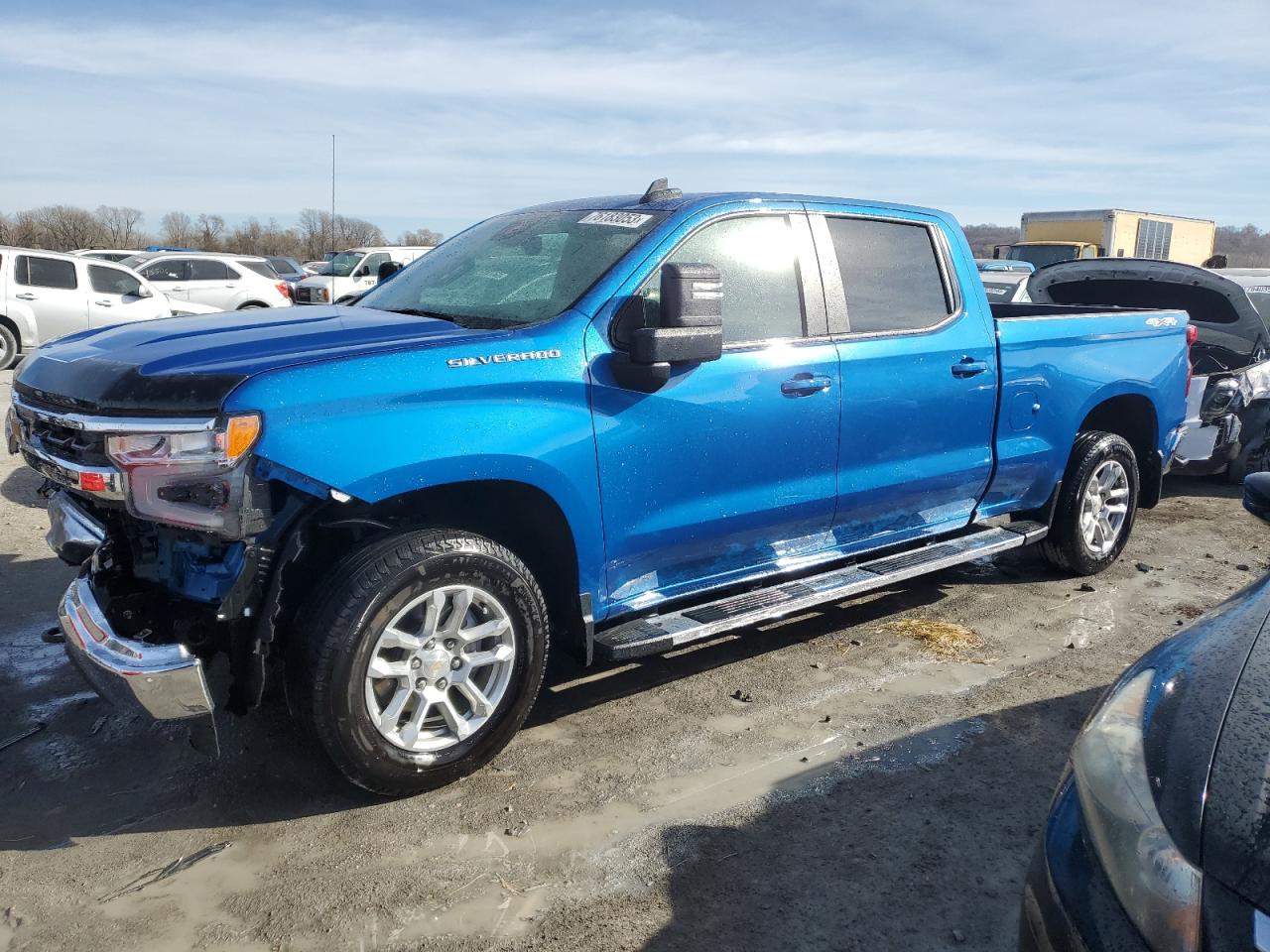 2022 CHEVROLET SILVERADO K1500 LT VIN:3GCUDDED2NG505016