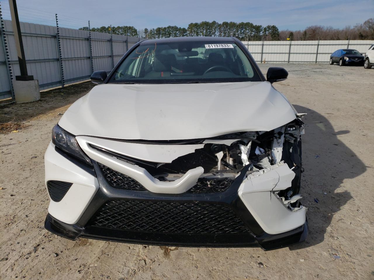 2022 TOYOTA CAMRY TRD VIN:4T1KZ1AK1NU068579