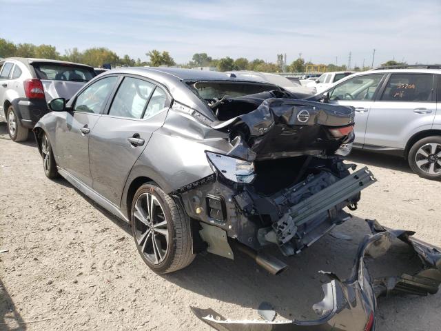 2021 NISSAN SENTRA SR VIN: 3N1AB8DV4MY314638