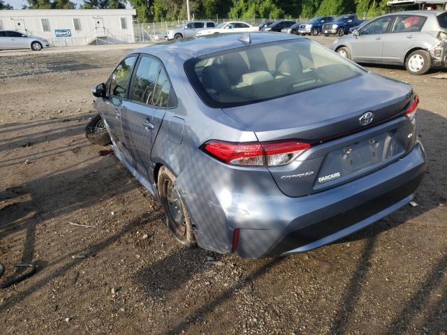 2021 TOYOTA COROLLA LE VIN: JTDEPMAE0MJ167526