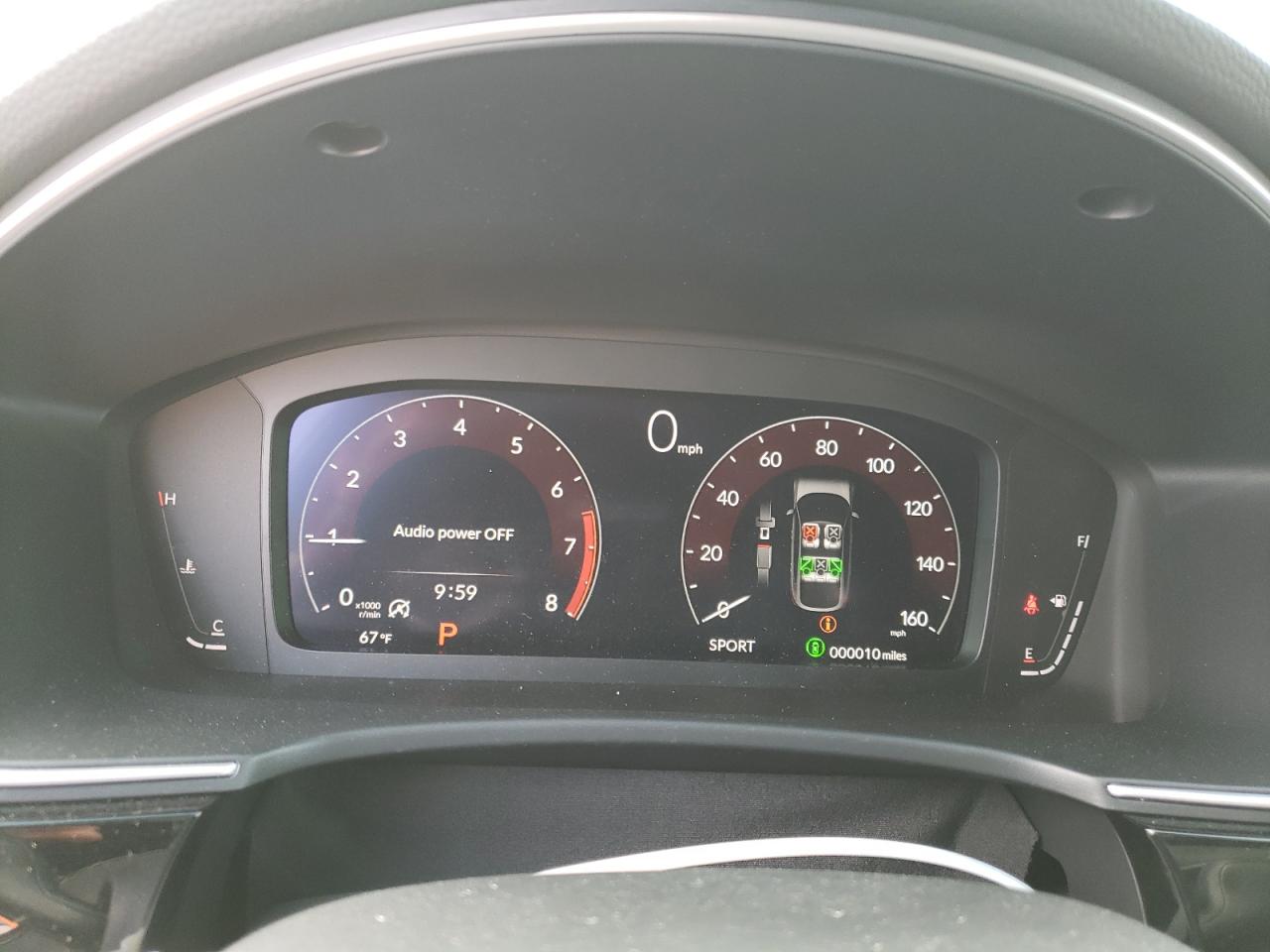 2023 HONDA CIVIC SPORT TOURING VIN:19XFL1H85PE013166