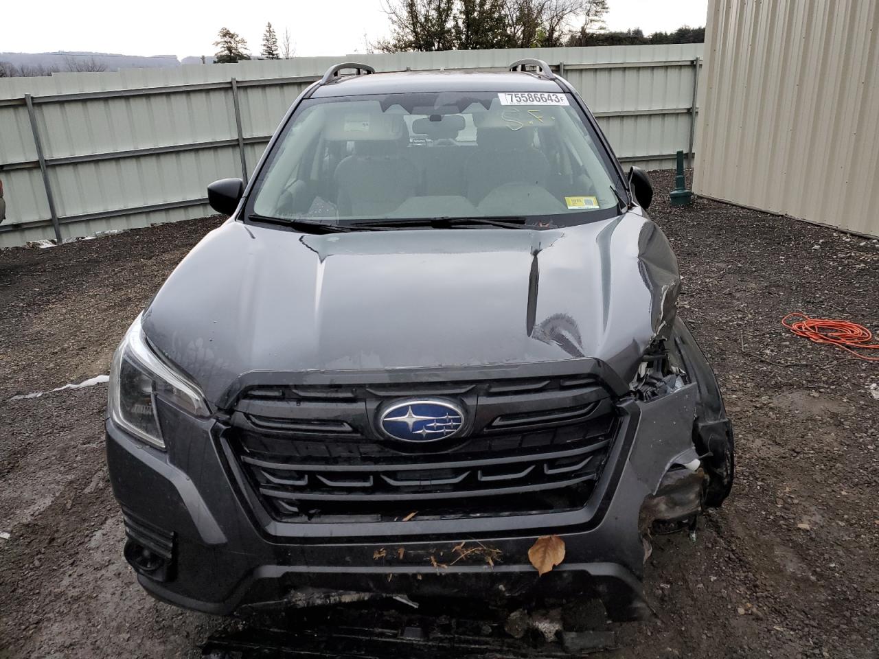 2022 SUBARU FORESTER  VIN:JF2SKACC4NH495103
