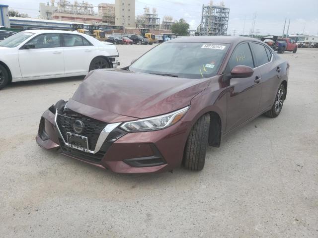 2021 NISSAN SENTRA SV VIN: 3N1AB8CV2MY301369