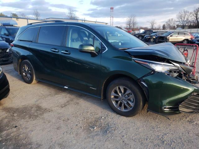 2021 TOYOTA SIENNA XLE VIN: 5TDYSKFCXMS013268