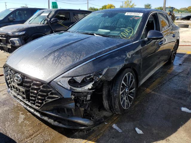 2021 HYUNDAI SONATA LIMITED VIN: 5NPEH4J28MH077858