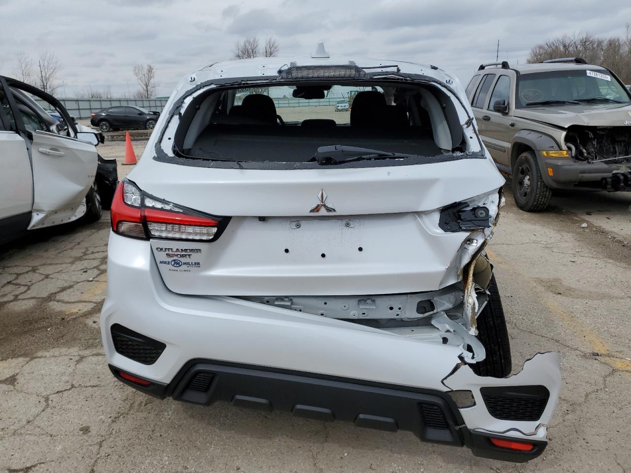 2022 MITSUBISHI OUTLANDER SPORT ES VIN:JA4ARUAUXNU014551