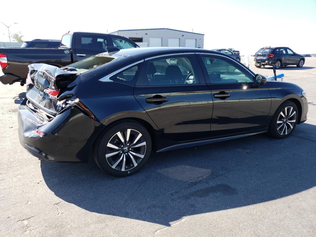 2022 HONDA CIVIC EX VIN:JHMFE1F79NX002042