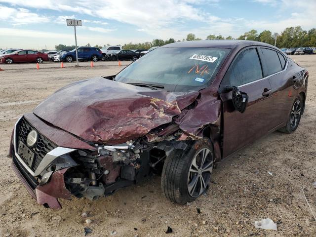 2021 NISSAN SENTRA SV VIN: 3N1AB8CVXMY266743