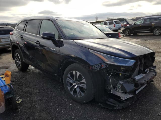 2021 TOYOTA HIGHLANDER HYBRID XLE VIN: 5TDHBRCH9MS060719