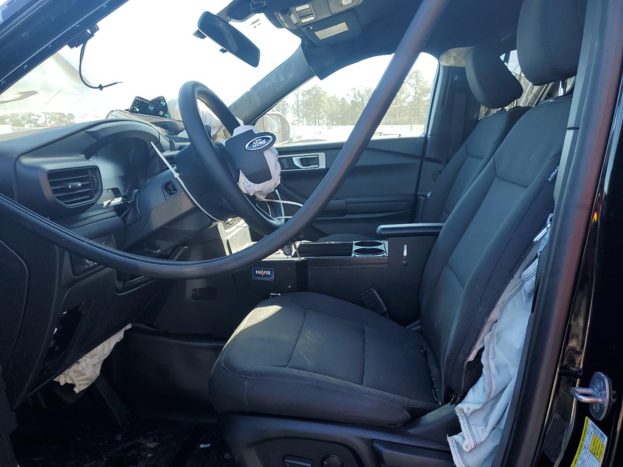 2022 FORD EXPLORER POLICE INTERCEPTOR VIN:1FM5K8AB1NGB74880