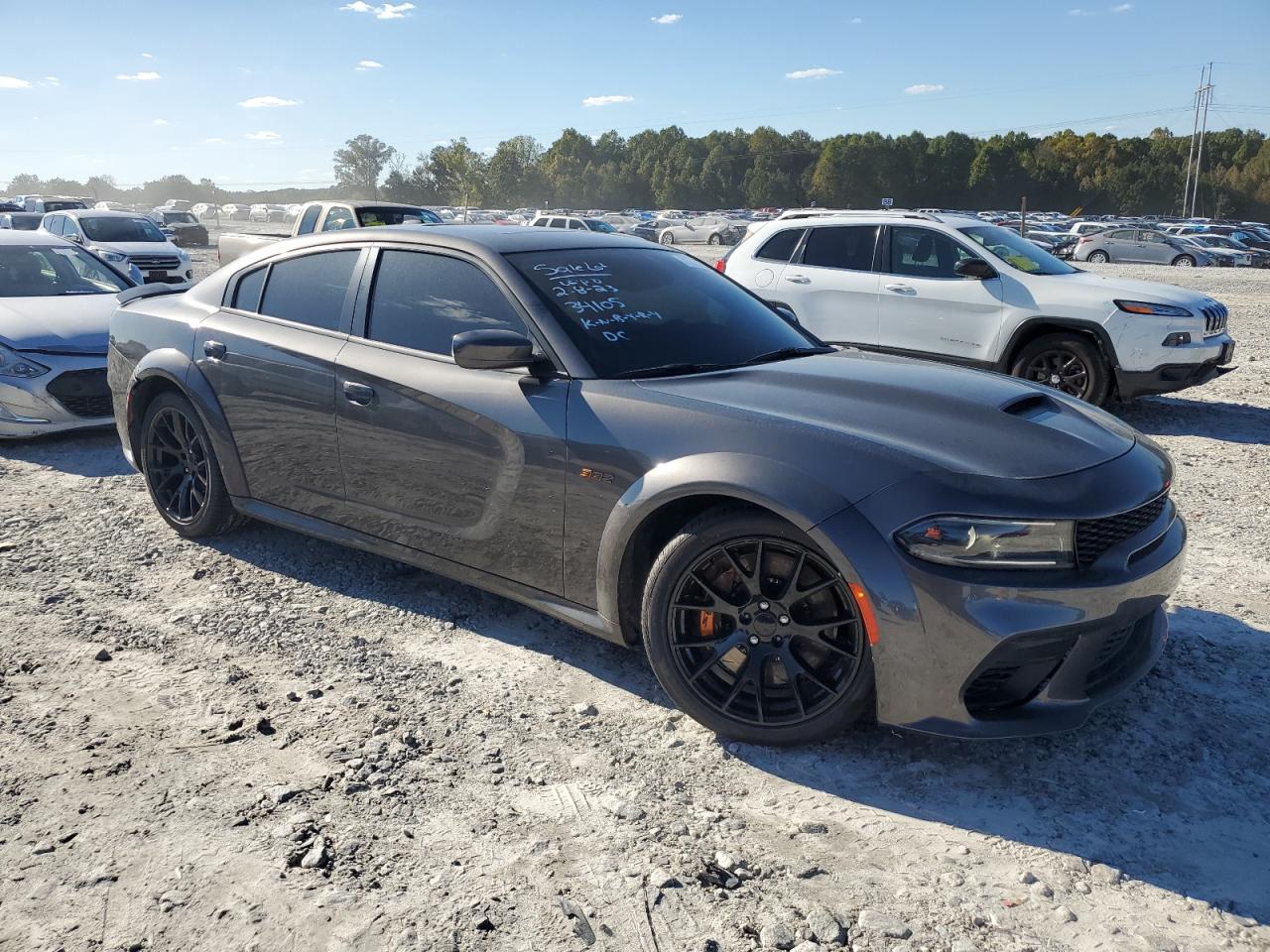 2022 DODGE CHARGER SCAT PACK VIN:2C3CDXGJ4NH147972