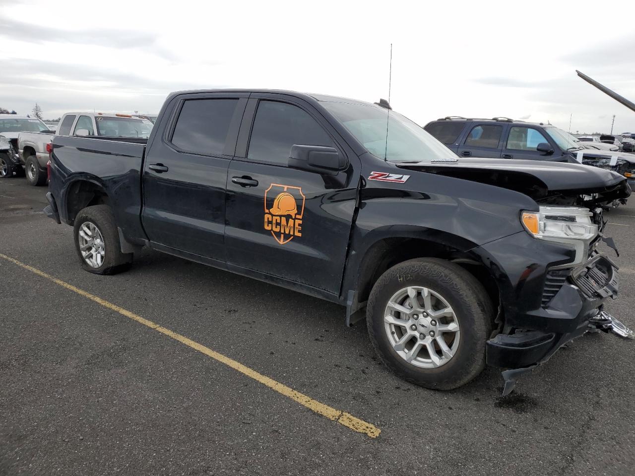 2022 CHEVROLET SILVERADO K1500 RST VIN:3GCUDEET4NG538368