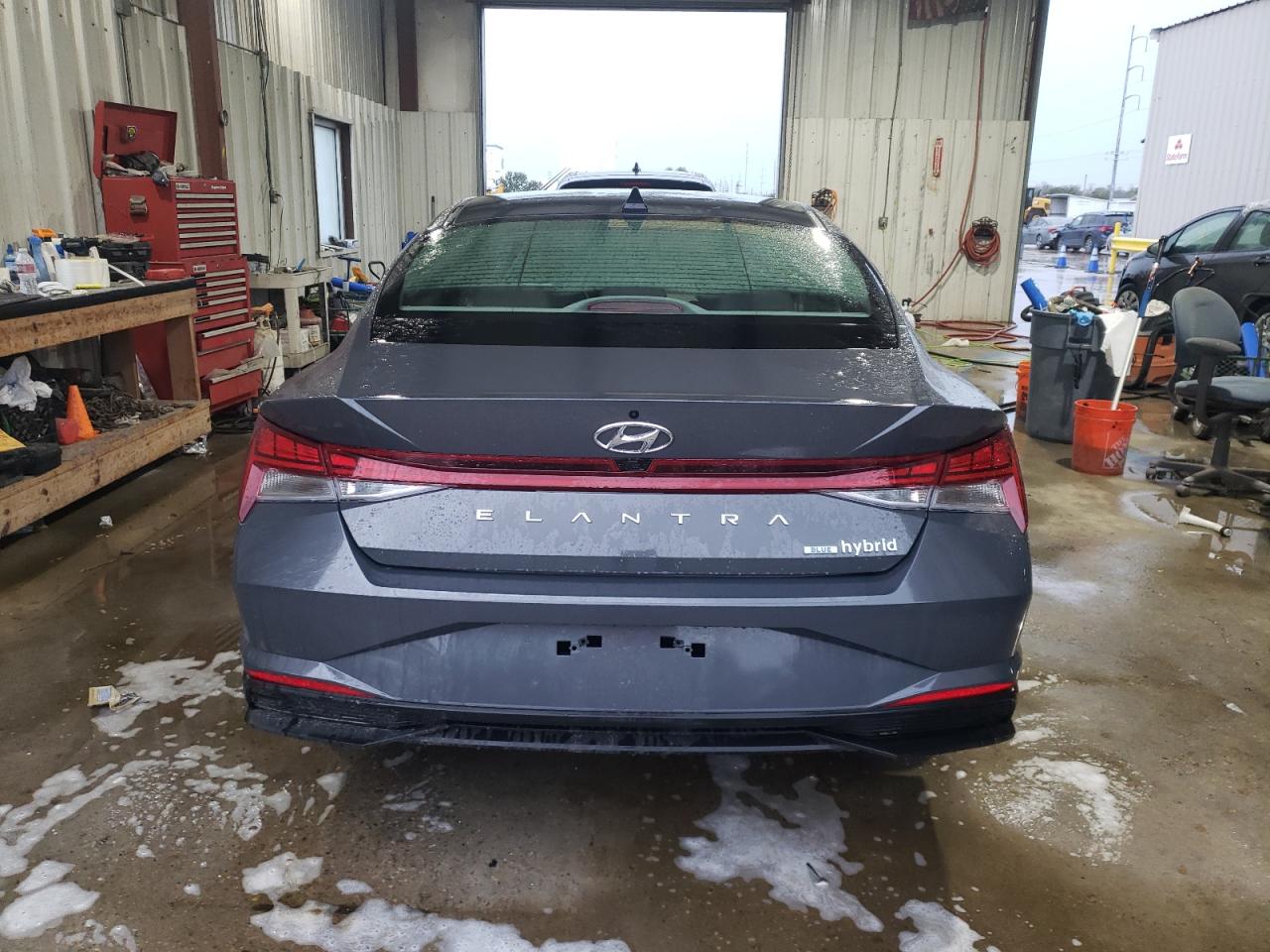 2023 HYUNDAI ELANTRA BLUE VIN:KMHLM4AJ1PU072095