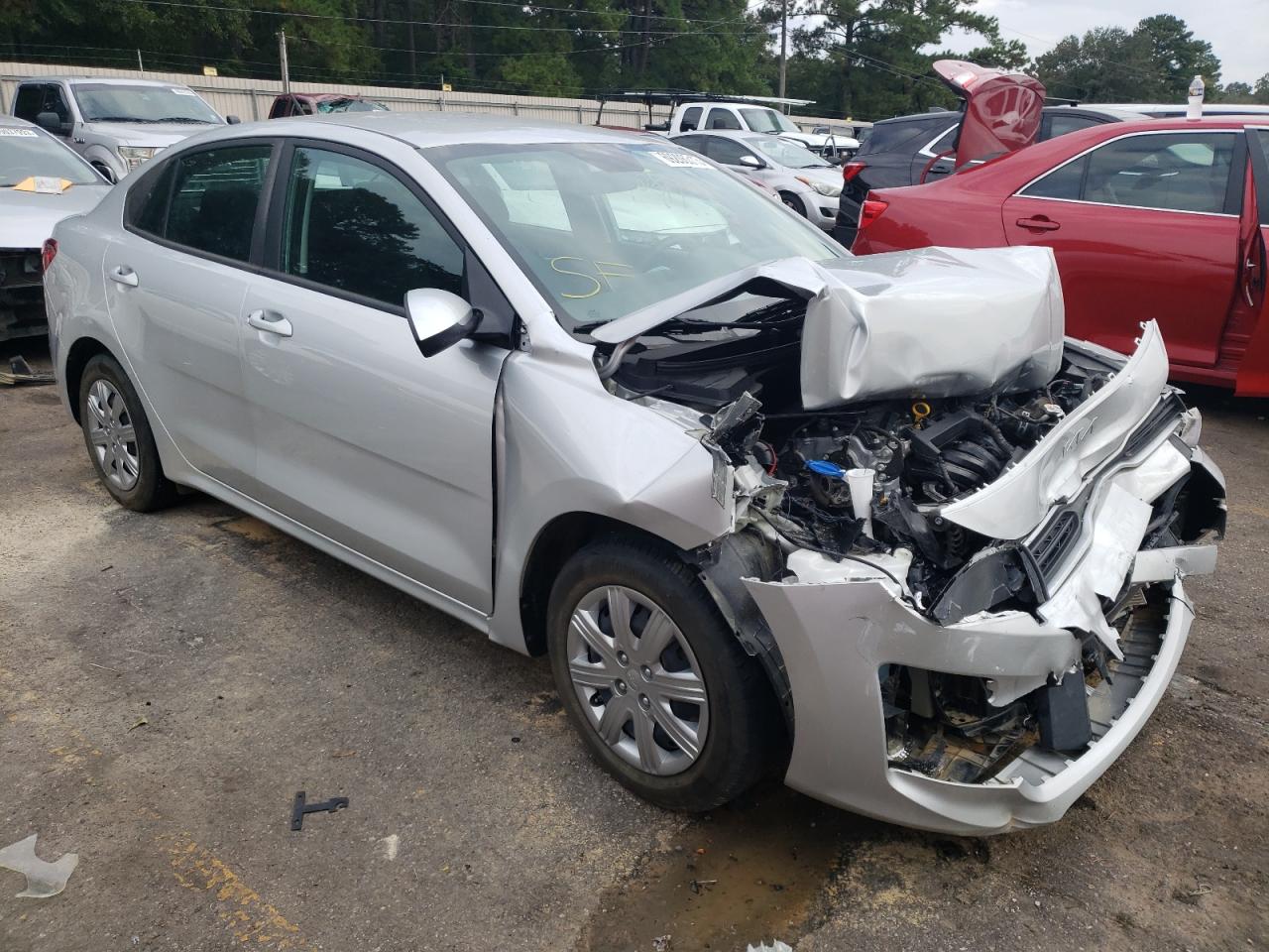 2022 KIA RIO LX VIN:3KPA24AD1NE471337
