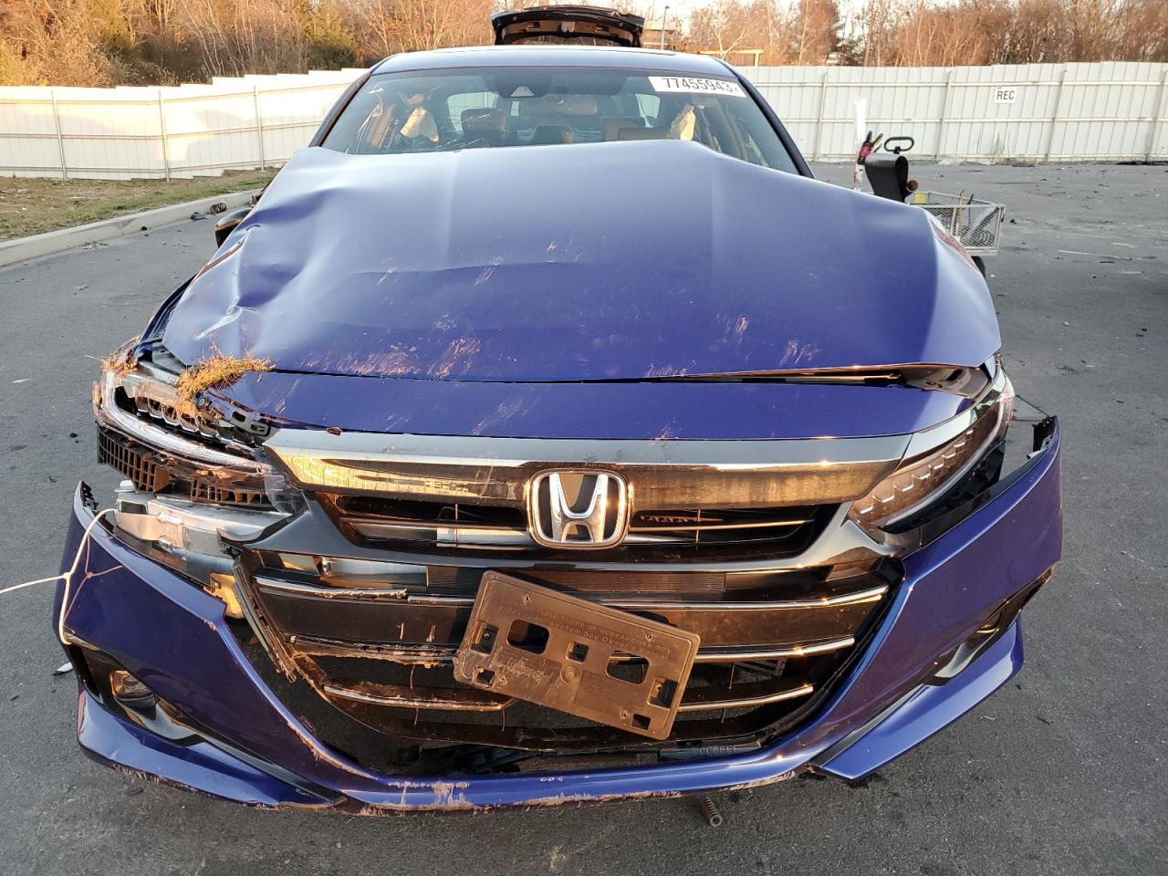 2022 HONDA ACCORD SPORT VIN:1HGCV2F35NA015799