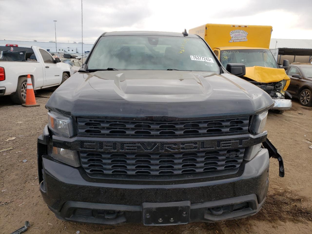 2022 CHEVROLET SILVERADO LTD K1500 CUSTOM VIN:1GCPYBEK4NZ141461