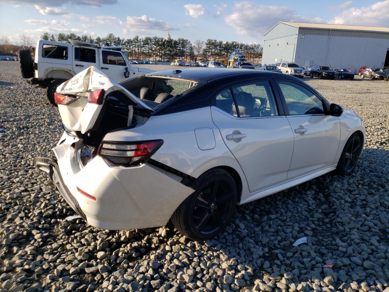 2022 NISSAN SENTRA SR VIN:3N1AB8DV3NY255454