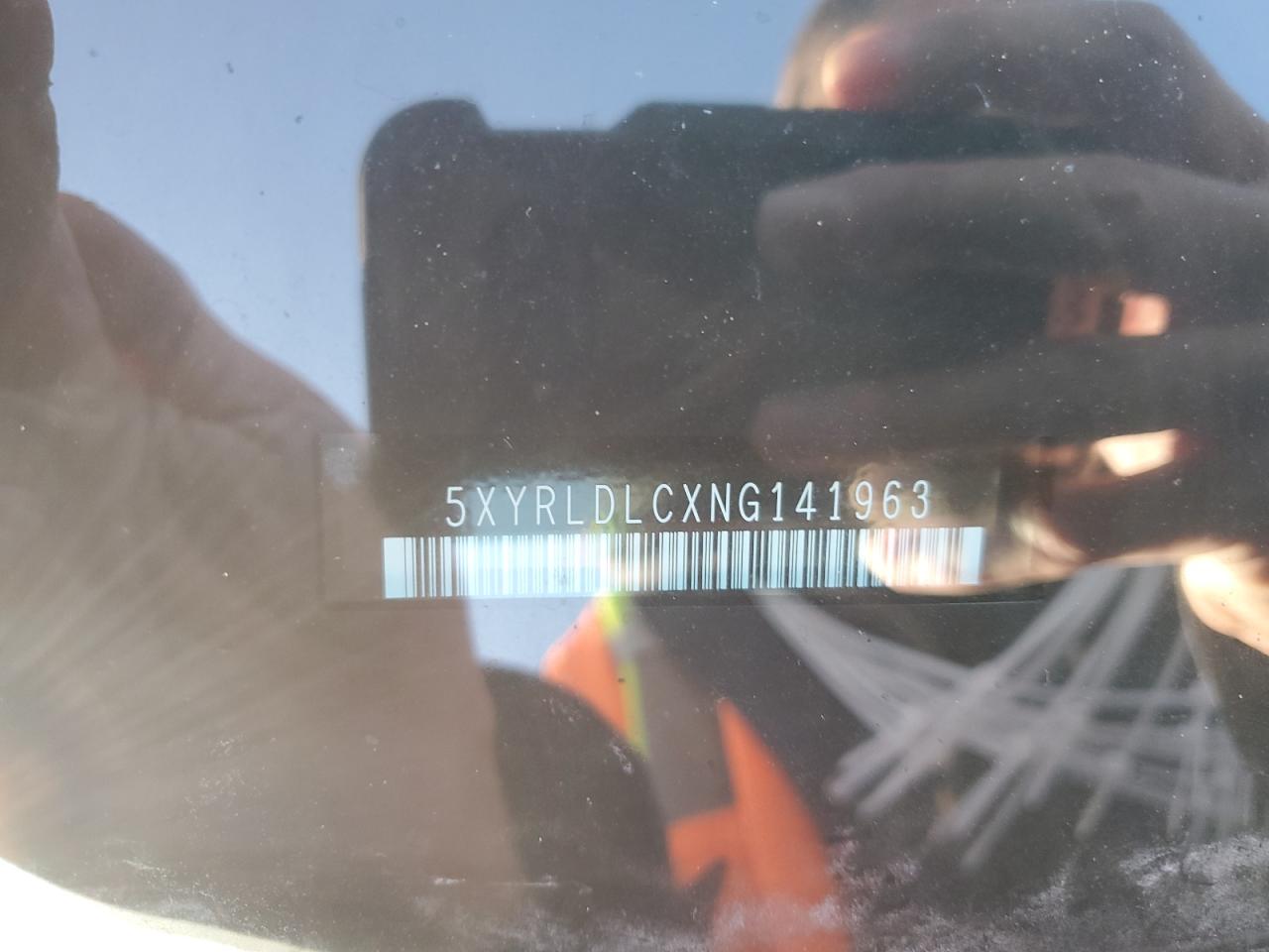 2022 KIA SORENTO S VIN:5XYRLDLCXNG141963