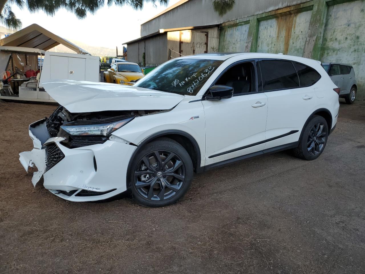 2022 ACURA MDX A-SPEC VIN:5J8YE1H02NL002984