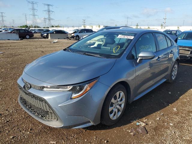 2021 TOYOTA COROLLA LE VIN: JTDEPMAE8MJ158394