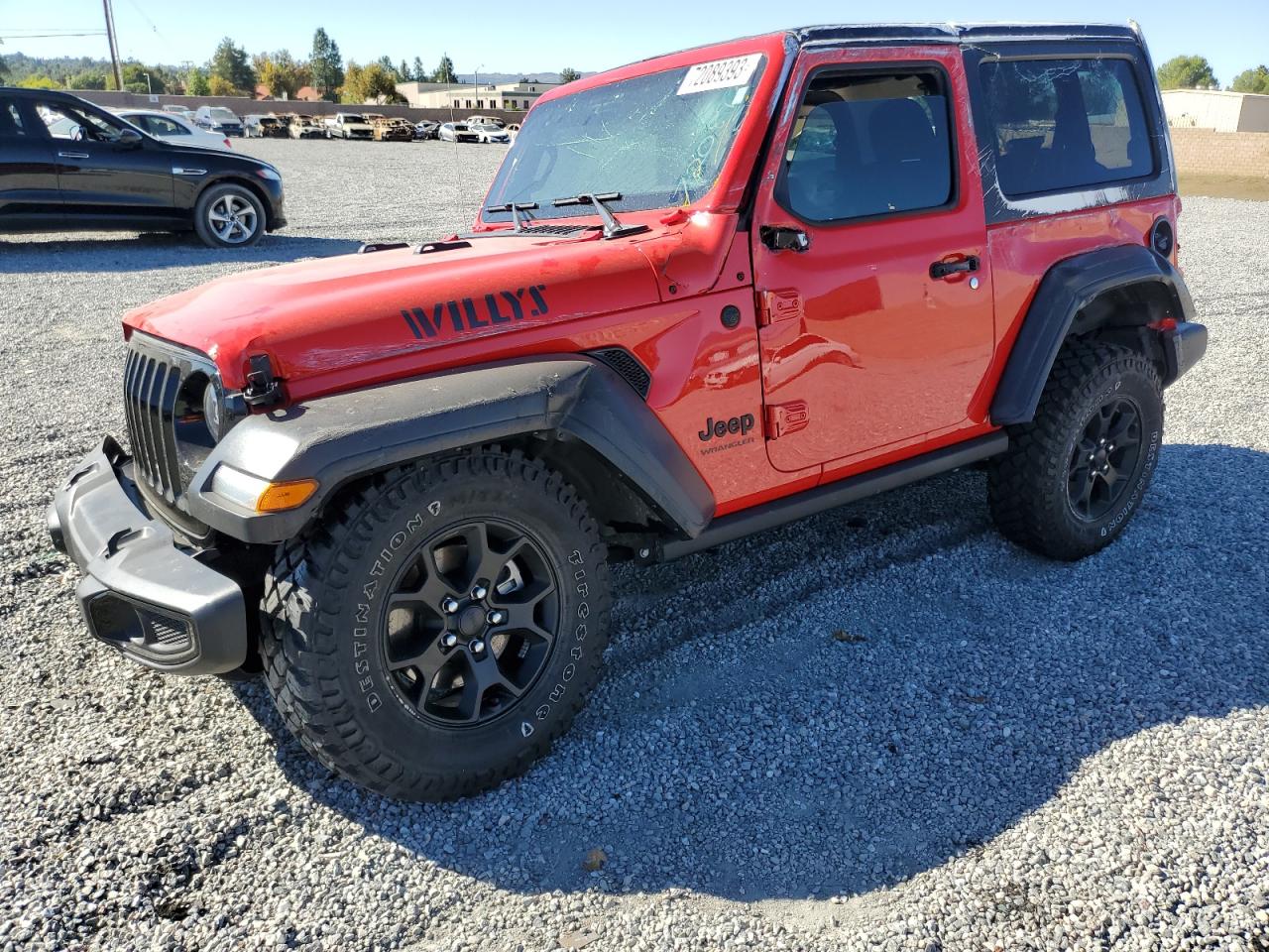 2022 JEEP WRANGLER SPORT VIN:1C4GJXAN5NW140838