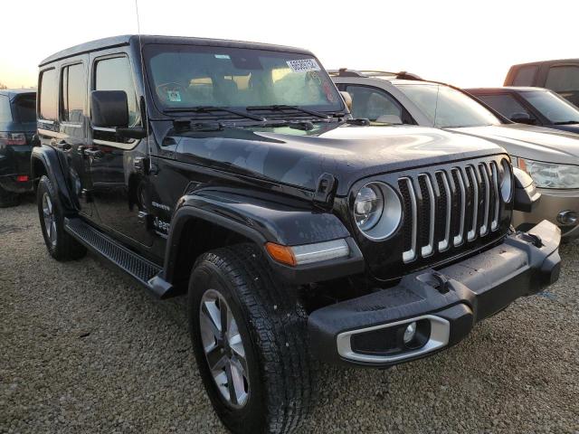 2021 JEEP WRANGLER UNLIMITED SAHARA VIN: 1C4HJXEG4MW772129