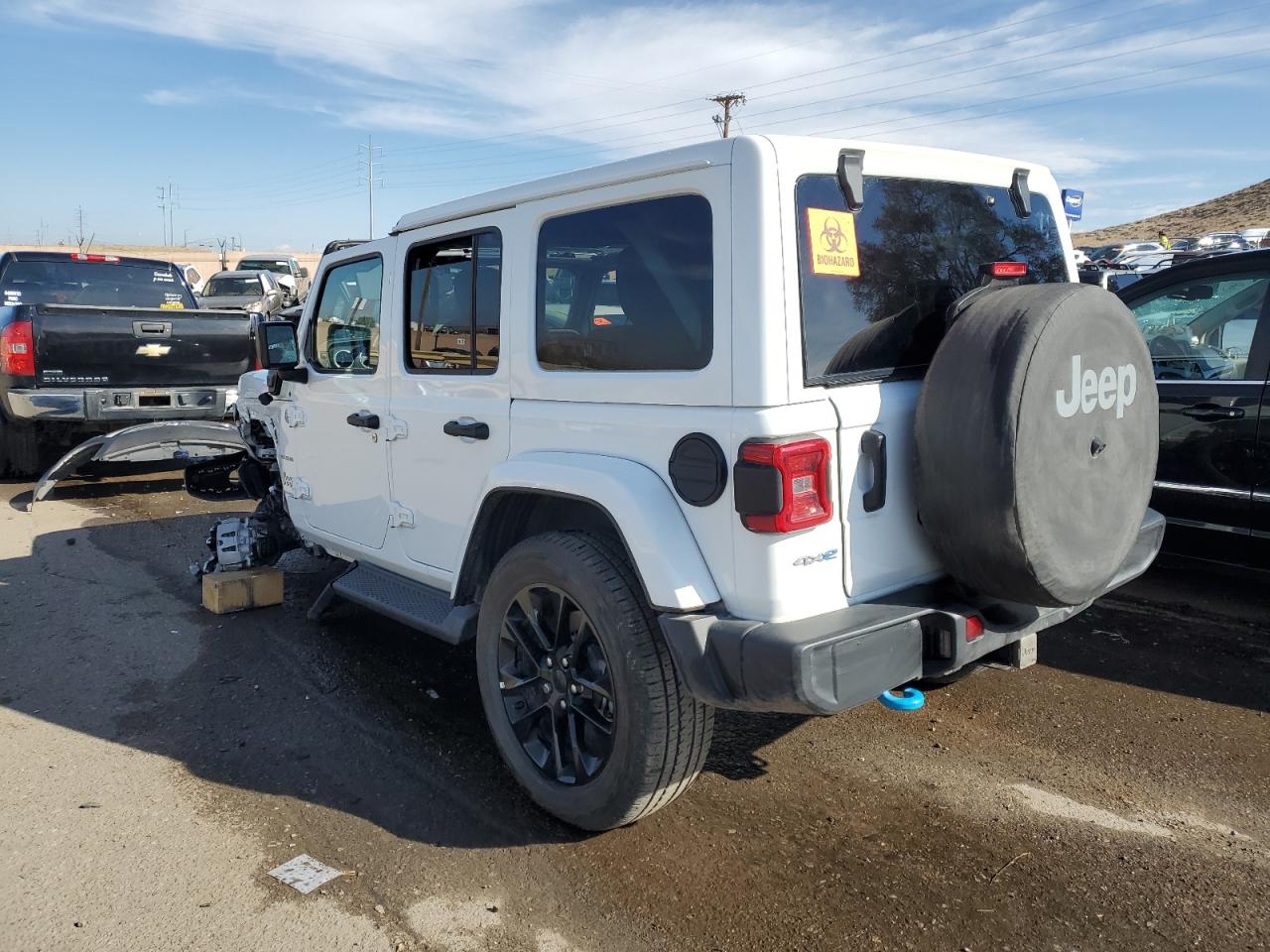 2022 JEEP WRANGLER UNLIMITED SAHARA 4XE VIN:1C4JJXP68NW114482