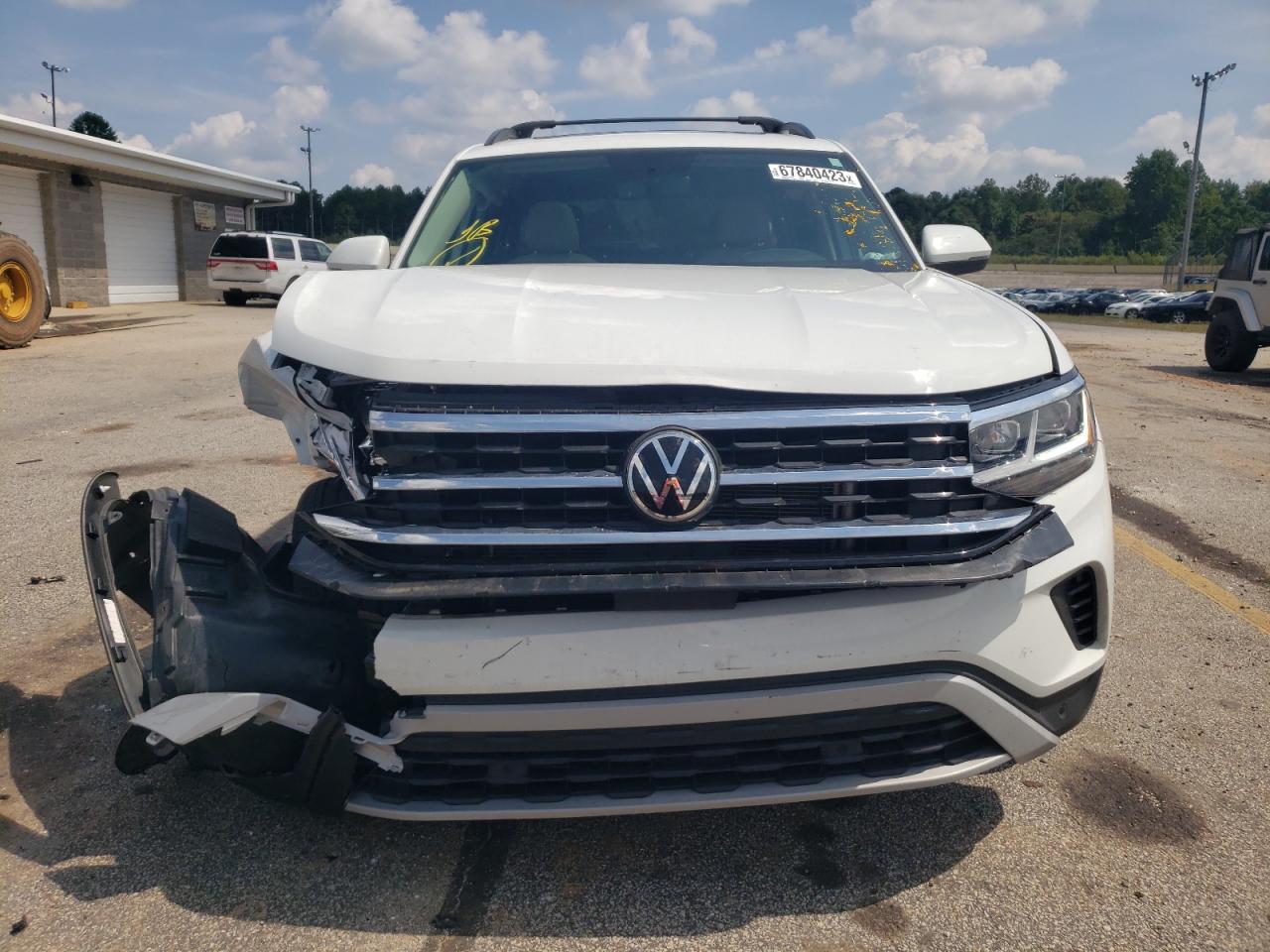 2022 VOLKSWAGEN ATLAS SE VIN:1V2KR2CA9NC534486