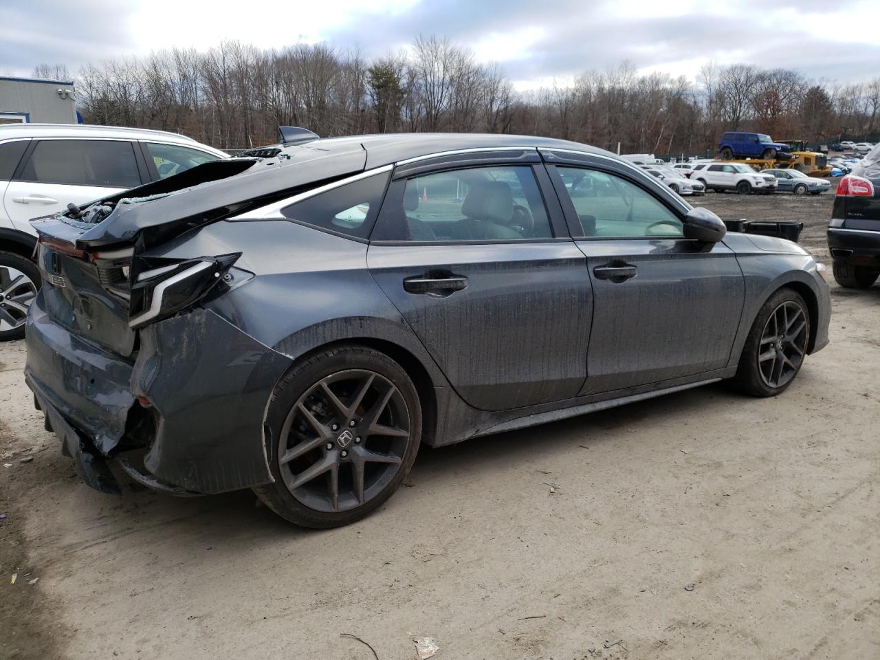 2022 HONDA CIVIC SPORT TOURING VIN:19XFL1H84NE007131