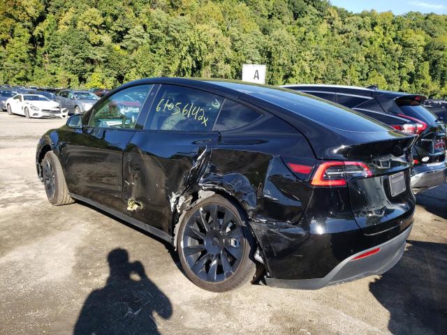 2021 TESLA MODEL Y VIN: 5YJYGDEE5MF078016